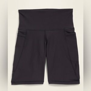 Old Navy Active High Waisted Biker Shorts
